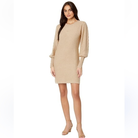 Lilly Pulitzer Jacquetta Cream Sweater Dress Size XS - Picture 1 of 14